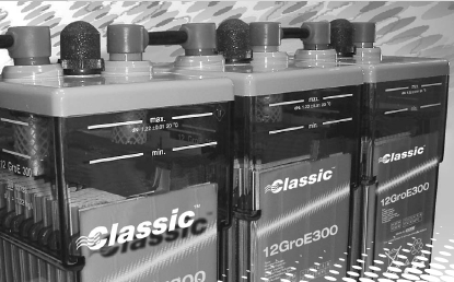 16 GROE 400, Высокомощные стационарные малообслуживаемые свинцово-кислотные аккумуляторы Classic GroE